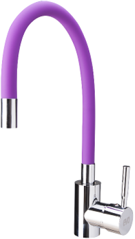 New Kitchen faucet with purple flexible tap
