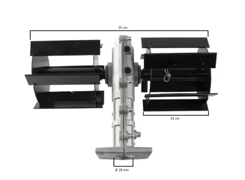 Tiller 28mm 9T 13 CM WIDE, Elefant