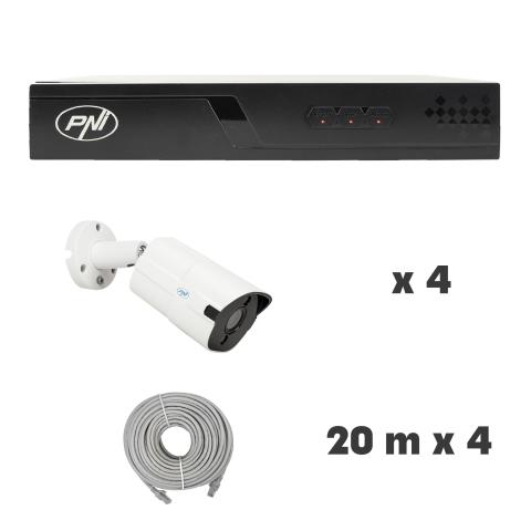 NVR POE PNI House IP710J Surveillance Package