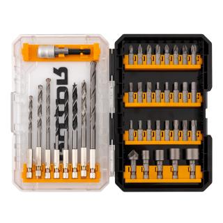 38-piece professional socket and drill bit set