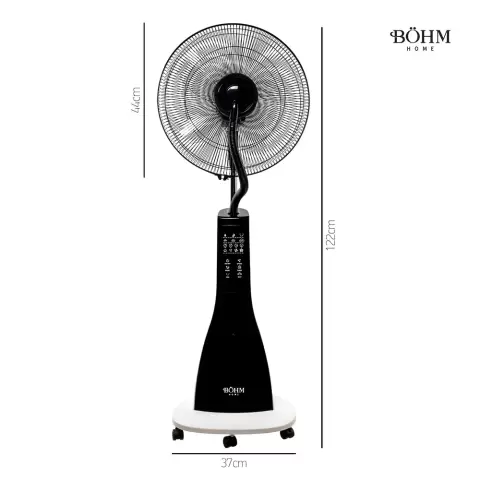 Water Mist and Humidifying Fan 16" BÖHM BSP40-RA