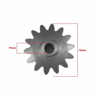 Concrete mixer sprocket 14 teeth, HCM650
