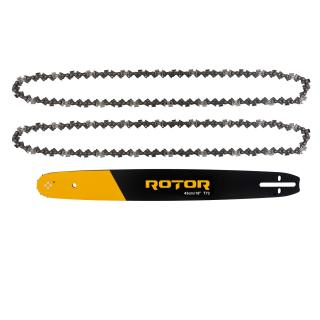 Chainsaw Bar 18" (45 cm) + 2 x Chains Set, 72 Drive Links, .325 Pitch, 1.5 mm