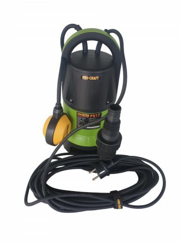 Submersible sewage pump, PN17