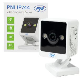 PNI IP744 4MP IP Surveillance Camera with Audio, Night Color, Motion Detection