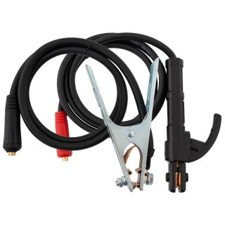Welding Cable Set with Electrode Holder and Ground Clamp Rotor, 12 mm, 300A