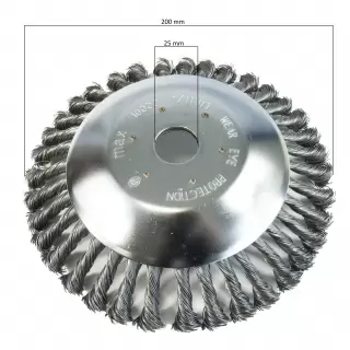 Brush cutter wire brush 200 mm, Elephant
