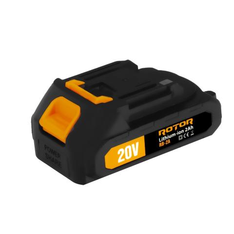 ROTOR RB-2A Battery, 20V, 2Ah, Li-Ion