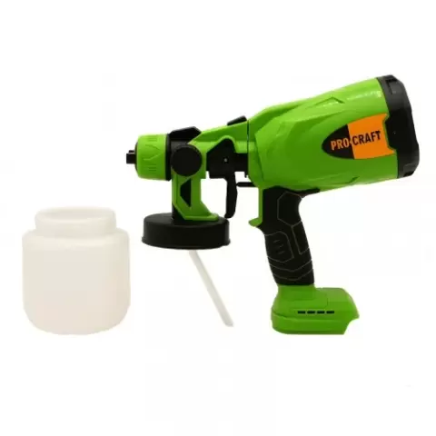 Paint gun with battery 800W PROCRAFT, PSE20