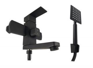 MIXXUS KUB-009 BLACK bathtub faucet single lever stainless steel