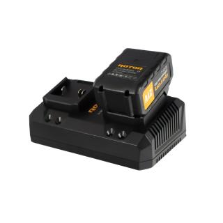 ROTOR RC21V-2 Dual Fast Charger, 21V, 4A