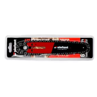 ELEFANT Chainsaw Bar & Chain Set 6″/15 cm 37T 1/4 1.1 mm