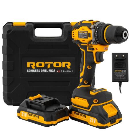 ROTOR RD2A Cordless Drill 21V 2Ah