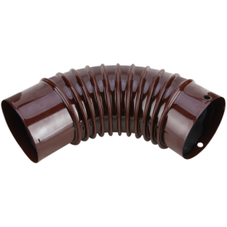 Brown Enameled Elbow 130mm, 1051